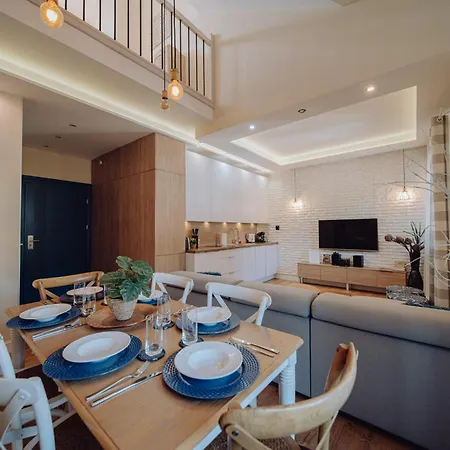 Dolina Wikingow 2-poziomowy W Norweskiej Dolinie Z Dwoma Balkonami I Dostepem Do Strefy Wellness *