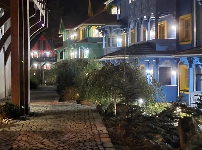 Dolina Wikingow 2-poziomowy W Norweskiej Dolinie Z Dwoma Balkonami I Dostepem Do Strefy Wellness شقة شكلارسكا بوريبا