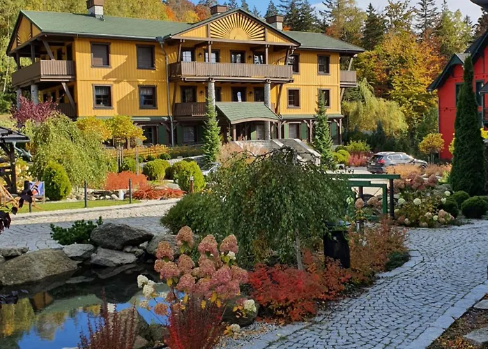 Dolina Wikingow 2-poziomowy W Norweskiej Dolinie Z Dwoma Balkonami I Dostepem Do Strefy Wellness شقة شكلارسكا بوريبا