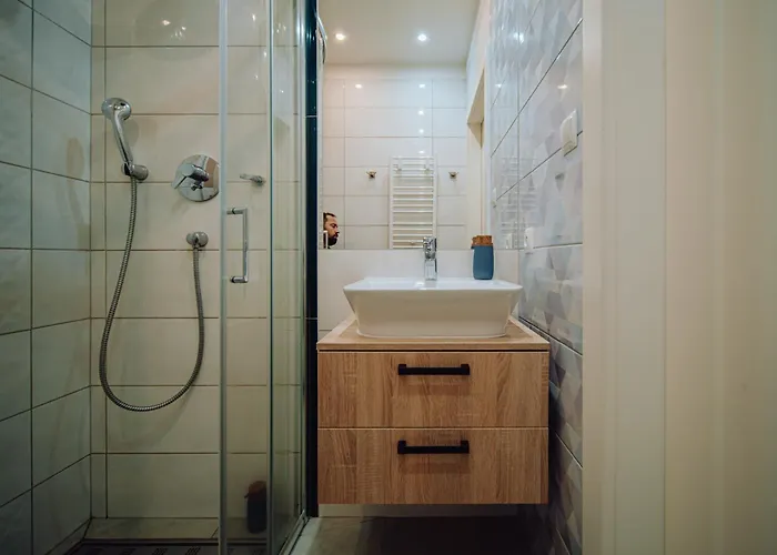 Dolina Wikingow 2-poziomowy W Norweskiej Dolinie Z Dwoma Balkonami I Dostepem Do Strefy Wellness شكلارسكا بوريبا