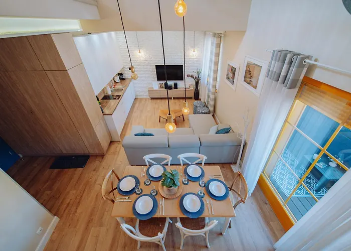 Dolina Wikingow 2-poziomowy W Norweskiej Dolinie Z Dwoma Balkonami I Dostepem Do Strefy Wellness شكلارسكا بوريبا