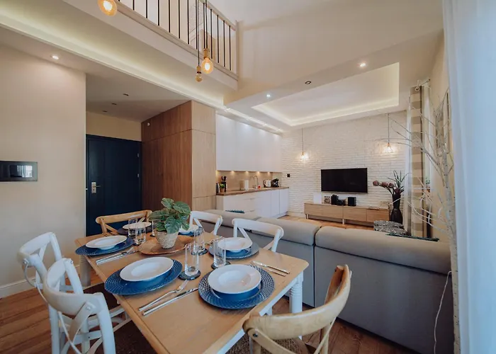 شقة Dolina Wikingow 2-poziomowy W Norweskiej Dolinie Z Dwoma Balkonami I Dostepem Do Strefy Wellness *